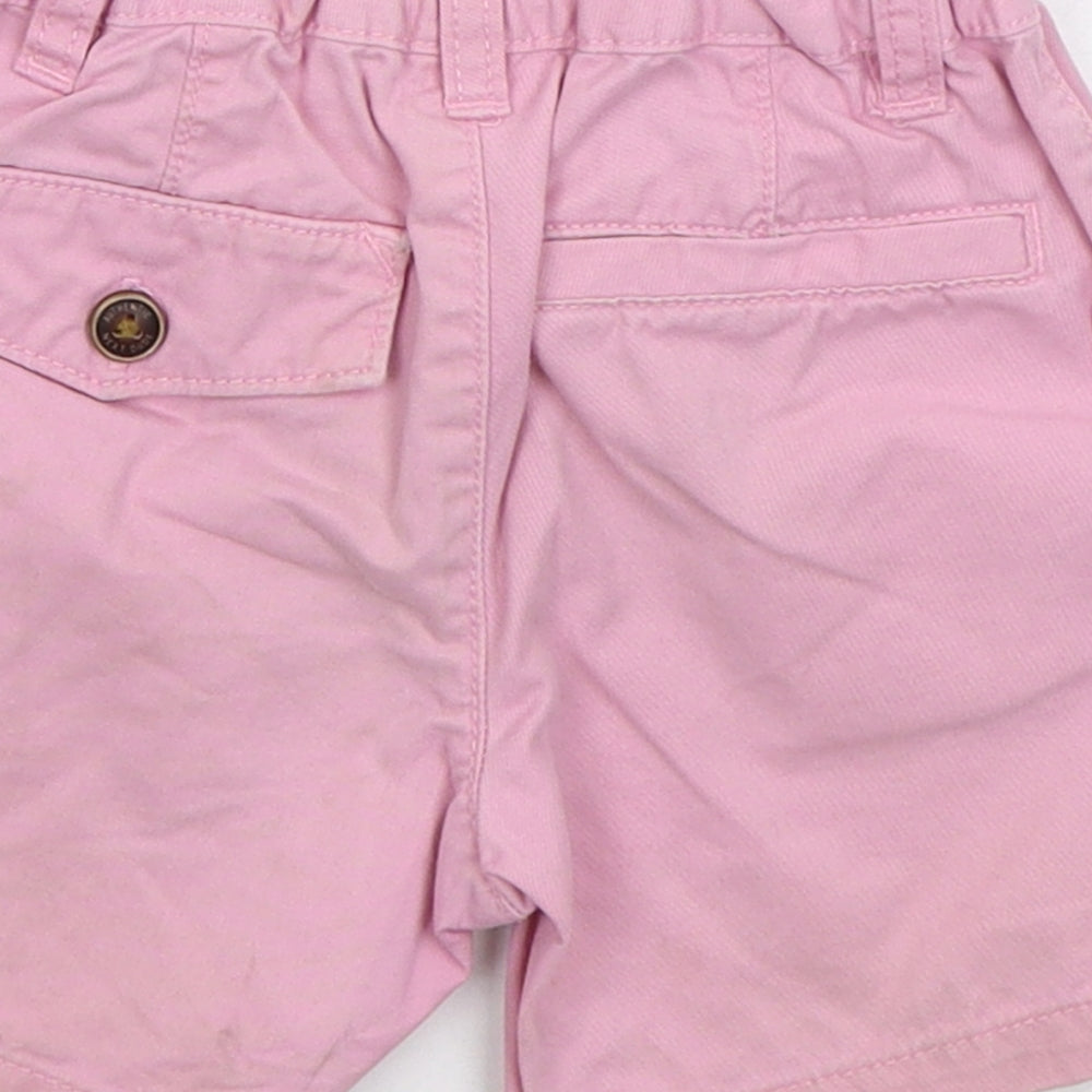 NEXT Girls Pink  Cotton Bermuda Shorts Size 2-3 Years  Regular