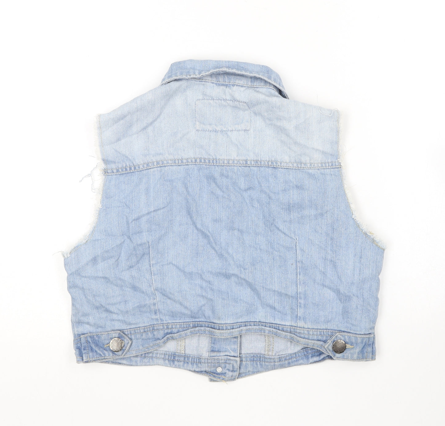 Denim & Co. Womens Blue   Jacket  Size 16