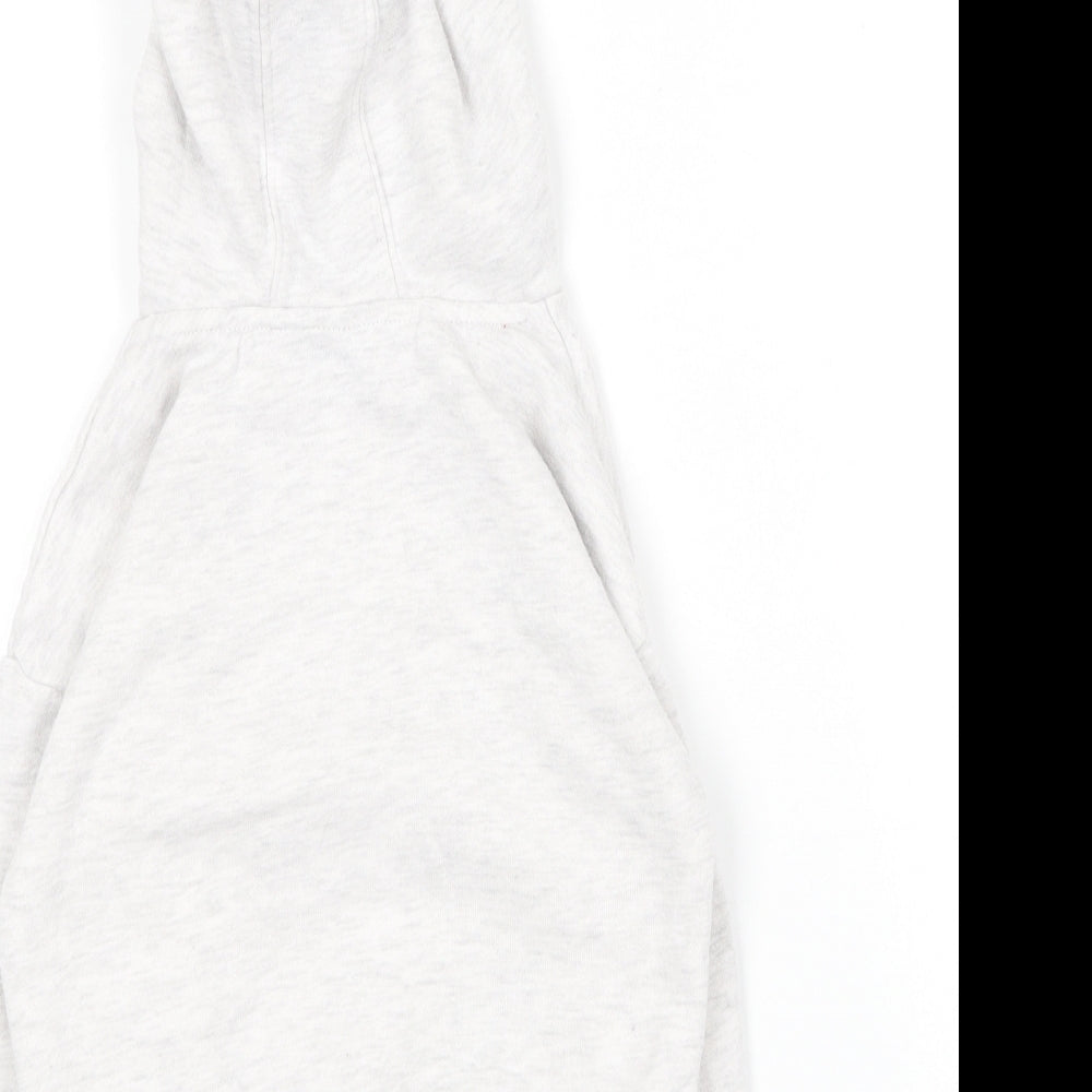 Primark Girls Grey  Cotton Pullover Hoodie Size 2-3 Years   - Minnie Mouse