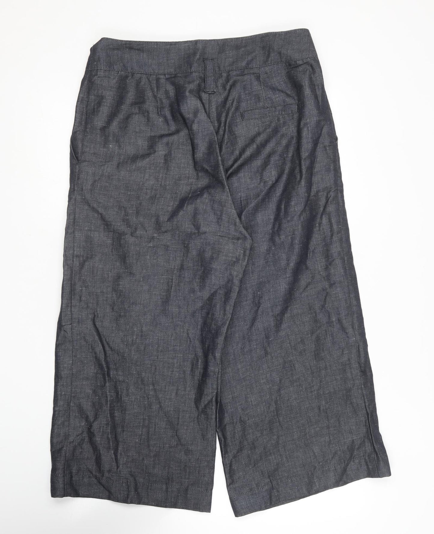CARACTERE Womens Blue  Cotton Trousers  Size 14 L23 in Regular
