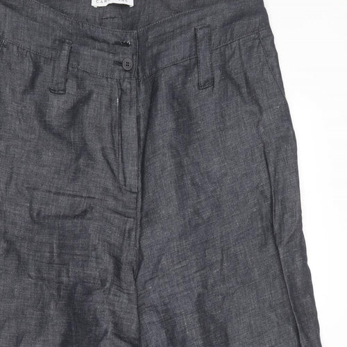 CARACTERE Womens Blue  Cotton Trousers  Size 14 L23 in Regular
