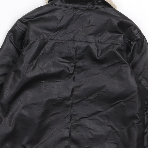 Pumpkin Patch Boys Black   Jacket Coat Size 2 Years  Zip