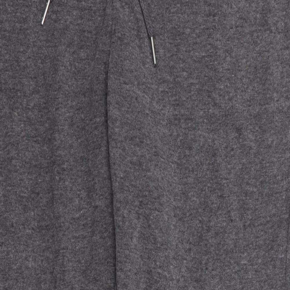 Primark Womens Grey  Polyester Jogger Trousers Size L L29 in Regular Drawstring