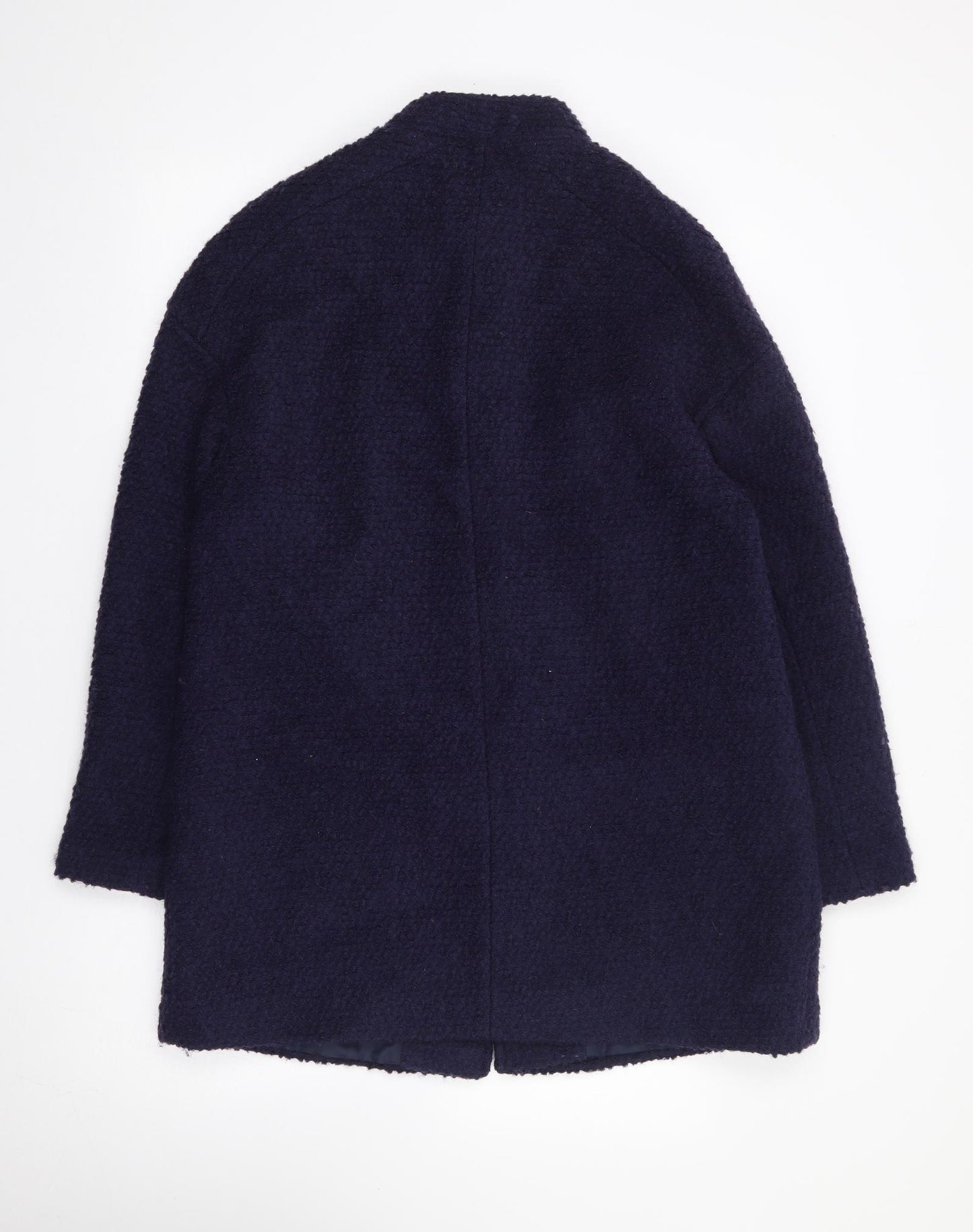 Dunnes Womens Blue   Jacket Coat Size 12  Snap