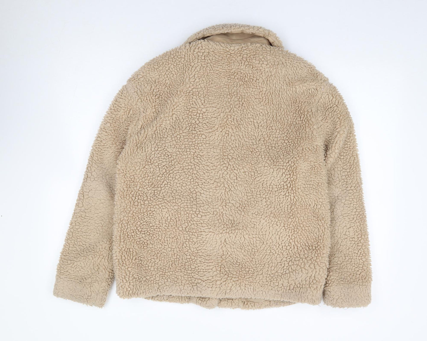 New Look  Womens Beige   Jacket Coat Size S  Button