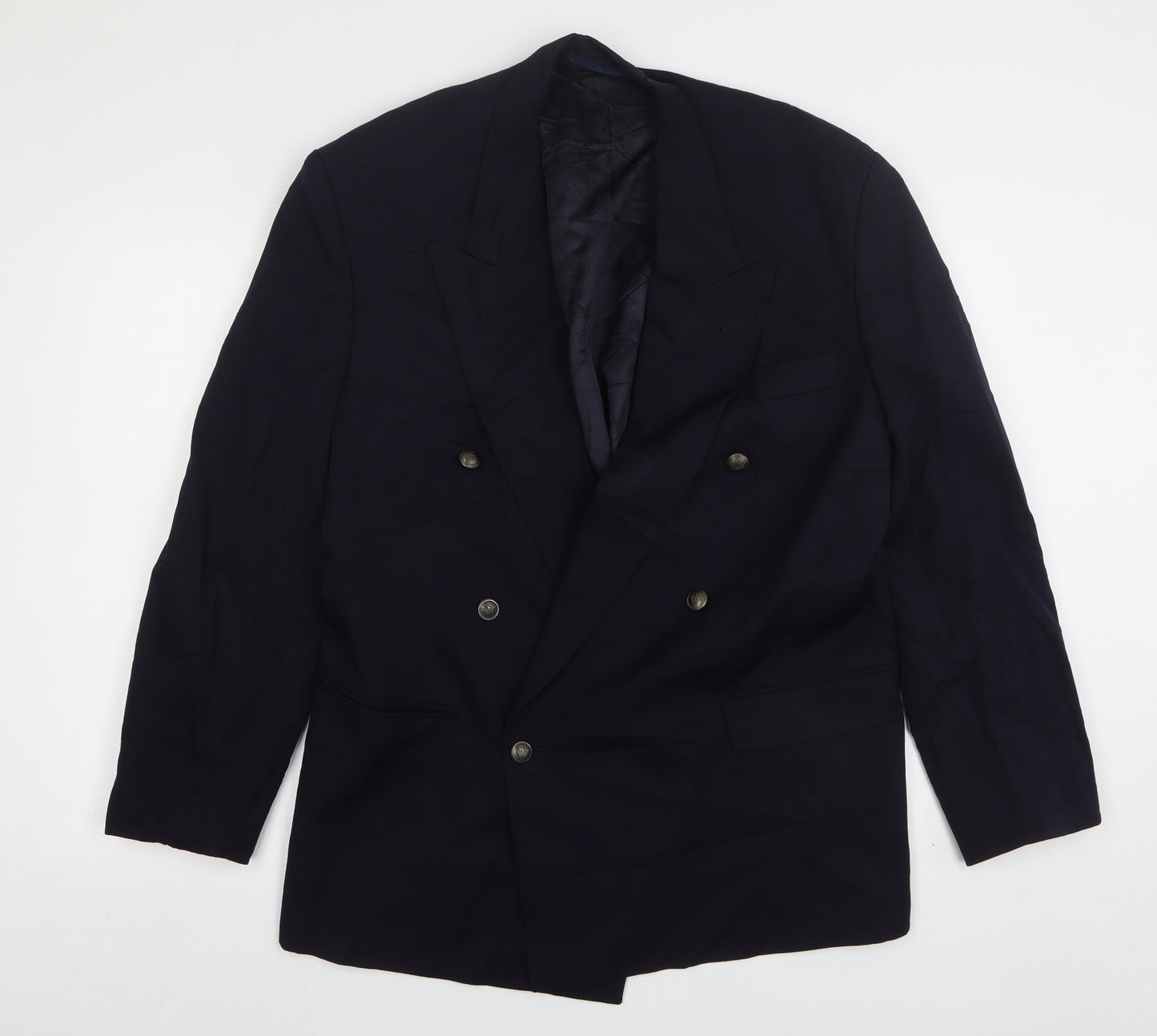 NEXT Mens Blue  Wool Jacket Suit Jacket Size 44