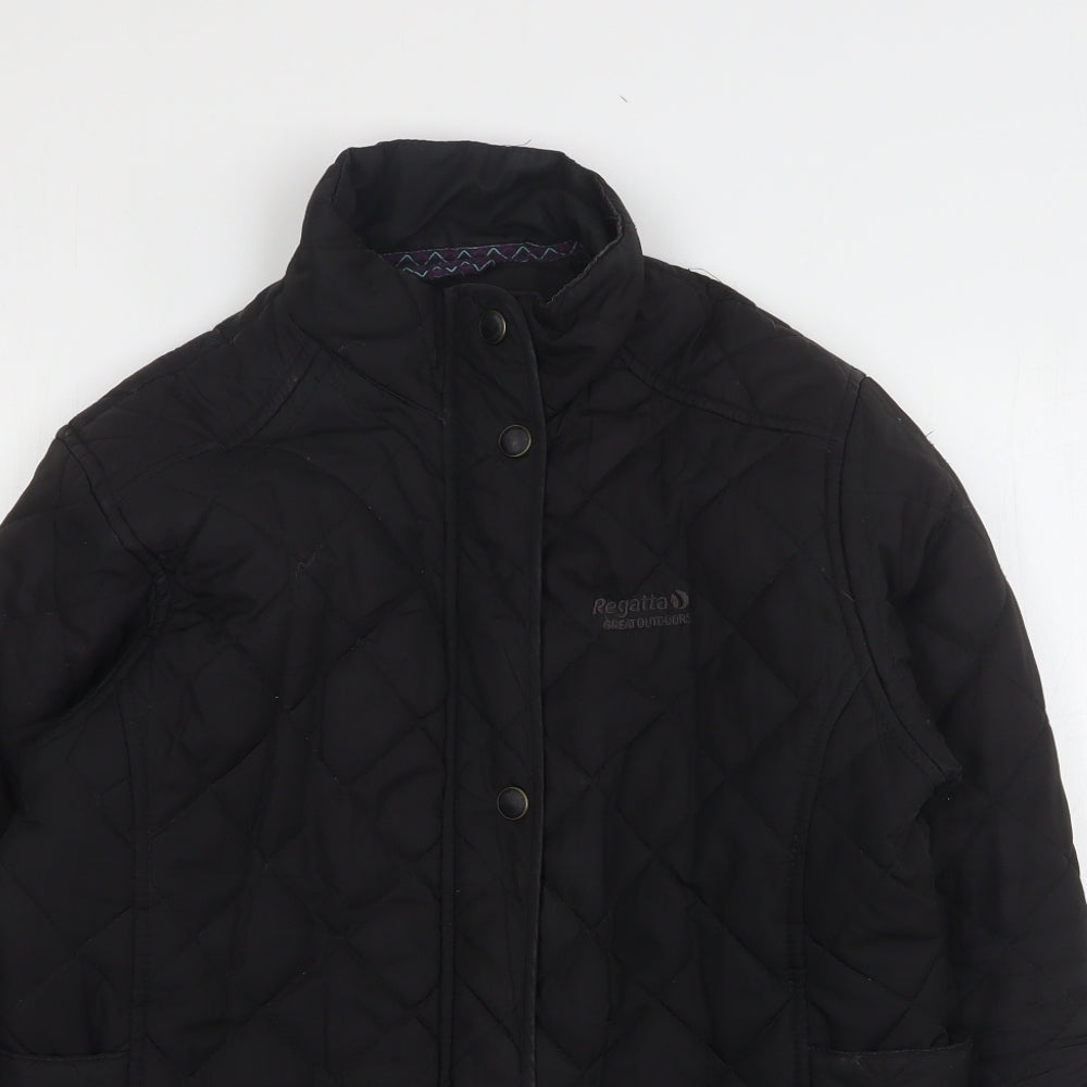 Regatta Womens Black   Quilted Jacket Size 12