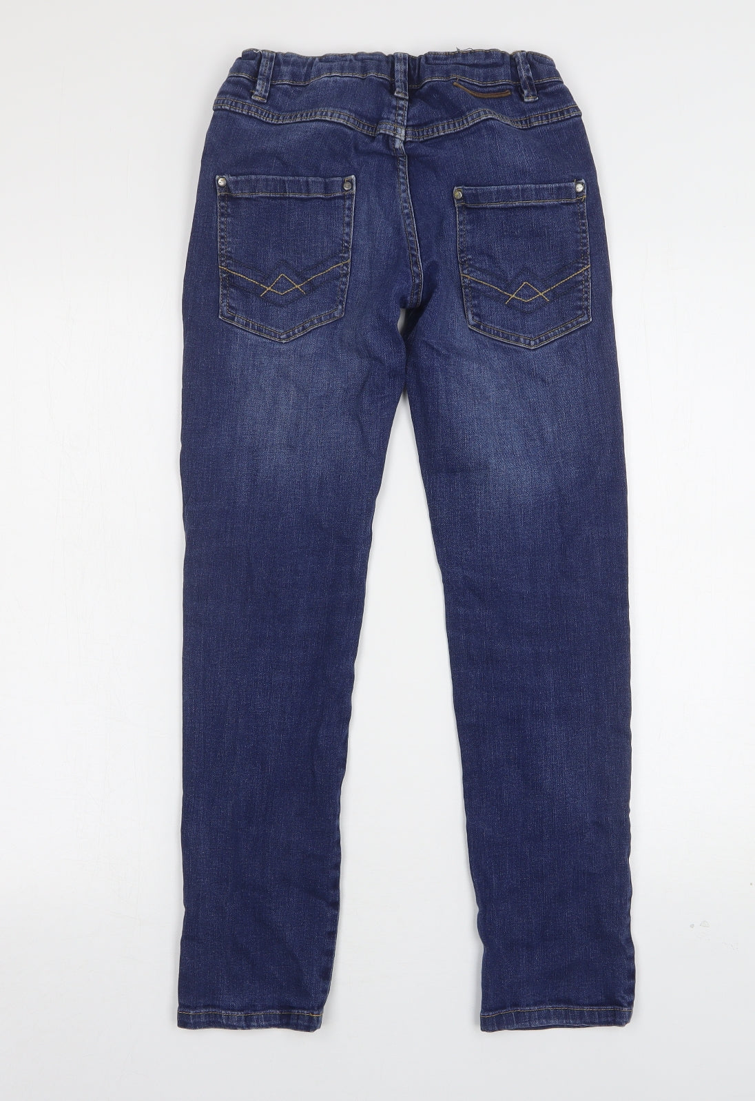 Nukutavake Boys Blue  Cotton Skinny Jeans Size 12 Years  Regular
