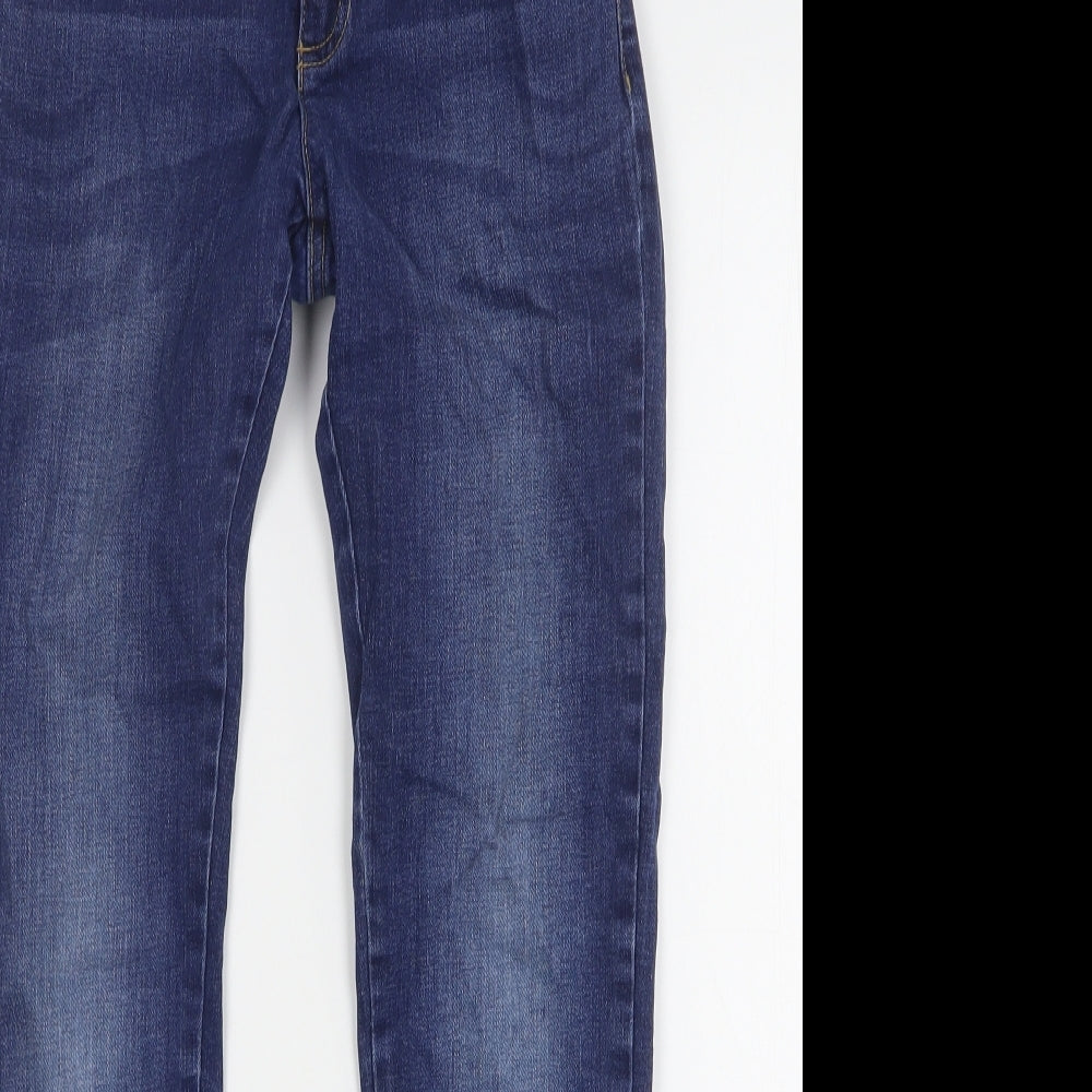 Nukutavake Boys Blue  Cotton Skinny Jeans Size 12 Years  Regular