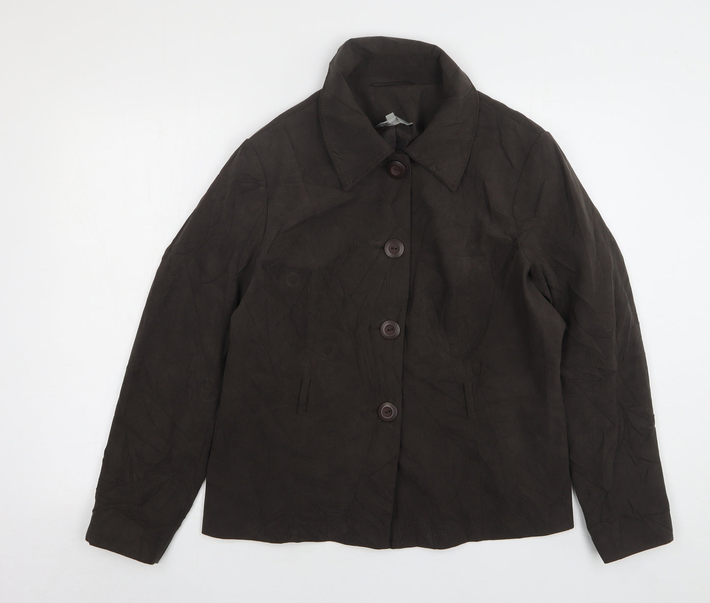 Mia Moda Womens Brown   Jacket  Size 16