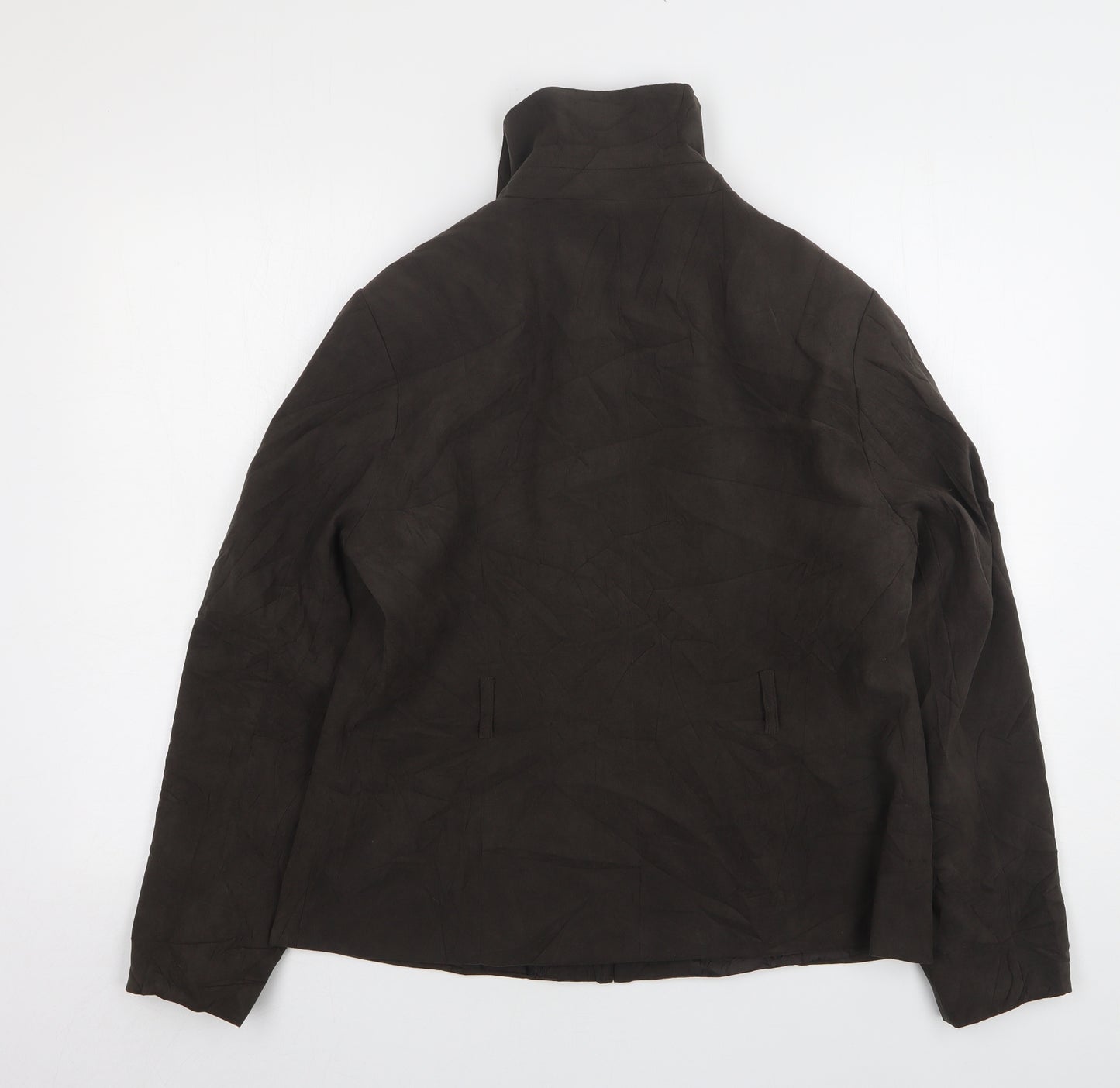 Mia Moda Womens Brown   Jacket  Size 16