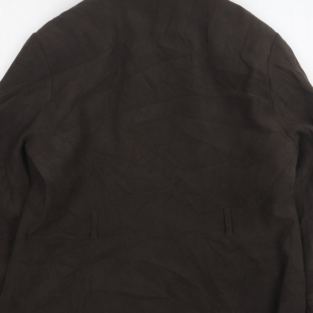 Mia Moda Womens Brown   Jacket  Size 16