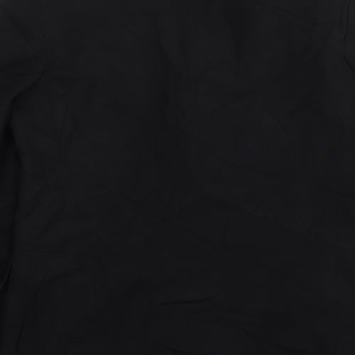 Savatini Mens Black  Polyester Jacket Suit Jacket Size 40