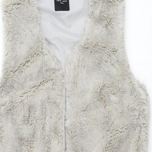 New Look Womens Grey   Gilet Jacket Size 12