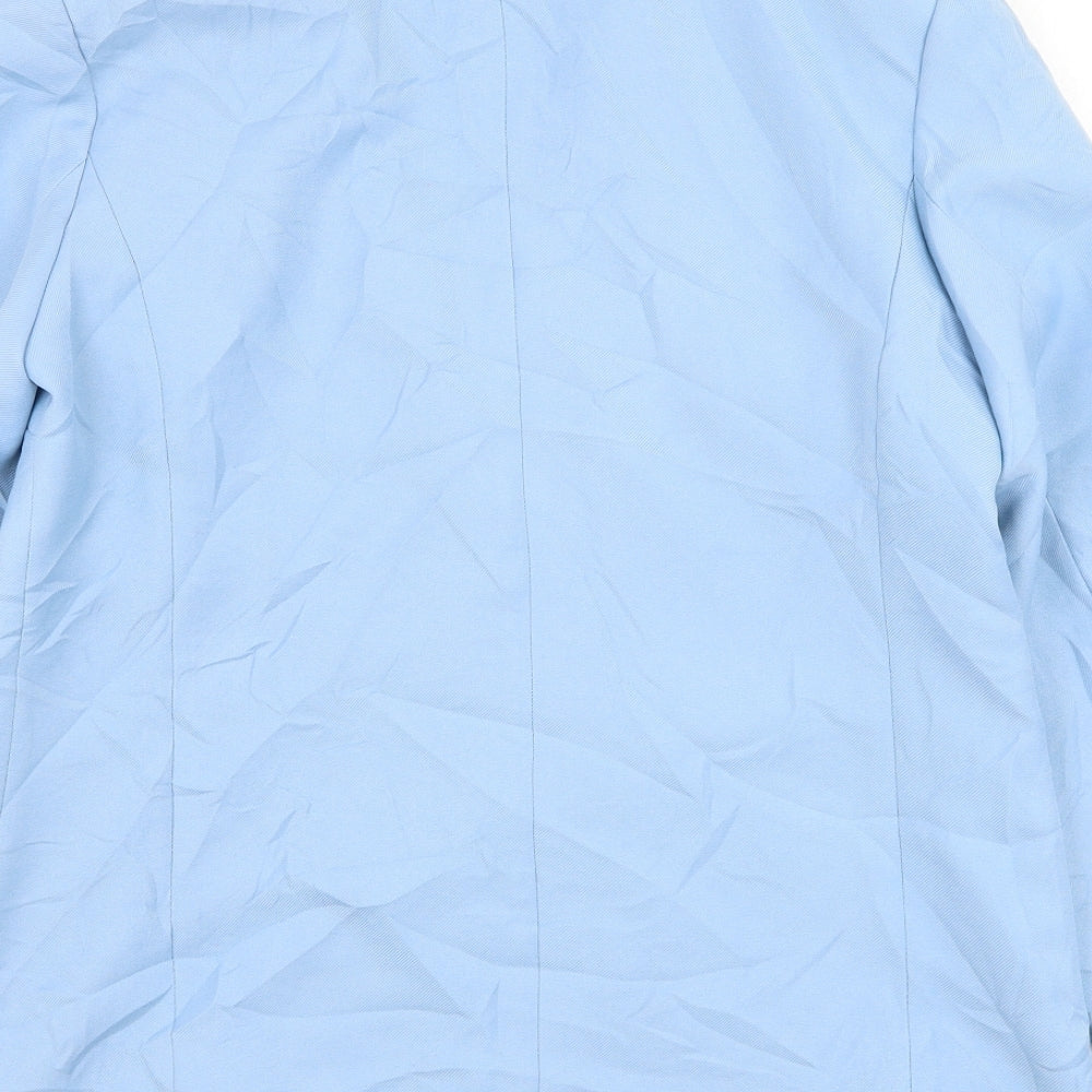 Daxon Womens Blue   Jacket Blazer Size 14  Button