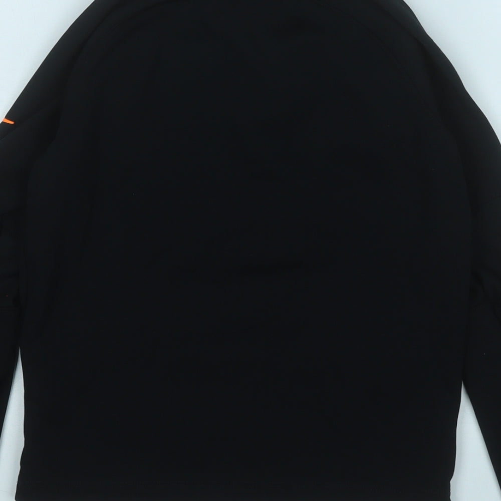 Nike Boys Black  Polyester Pullover Sweatshirt Size 7-8 Years