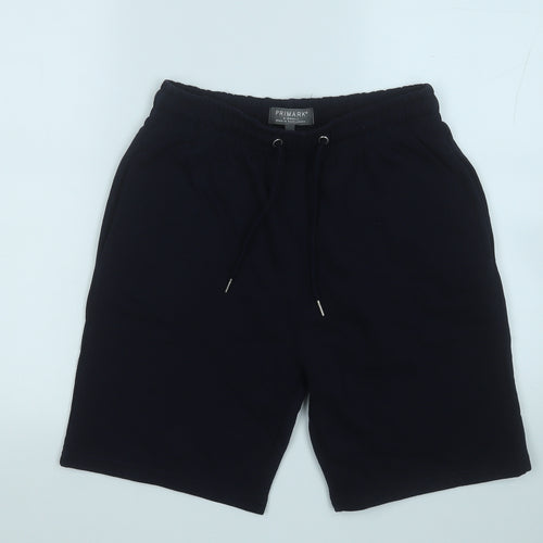 Primark Mens Blue  Cotton Sweat Shorts Size XS  Regular