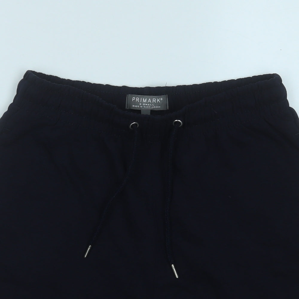 Primark Mens Blue  Cotton Sweat Shorts Size XS  Regular