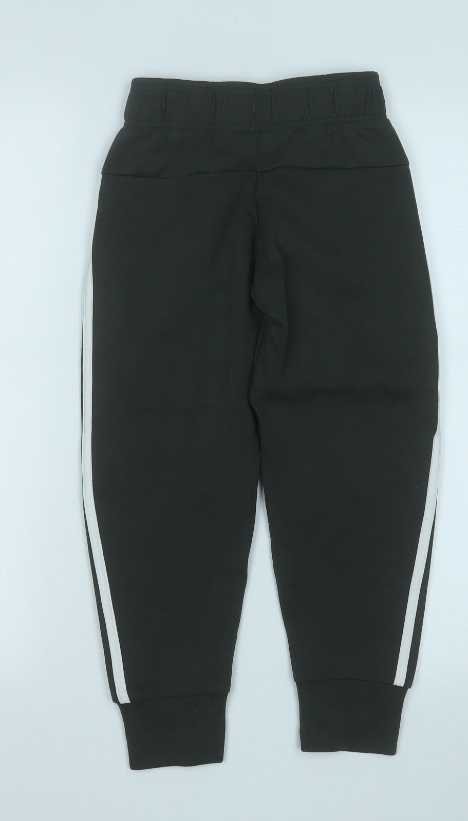 adidas Boys Green  Cotton Jogger Trousers Size 7-8 Years  Regular