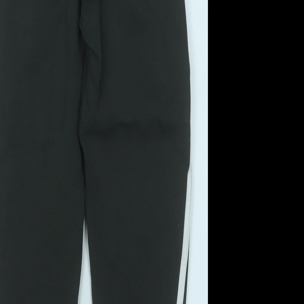 adidas Boys Green  Cotton Jogger Trousers Size 7-8 Years  Regular