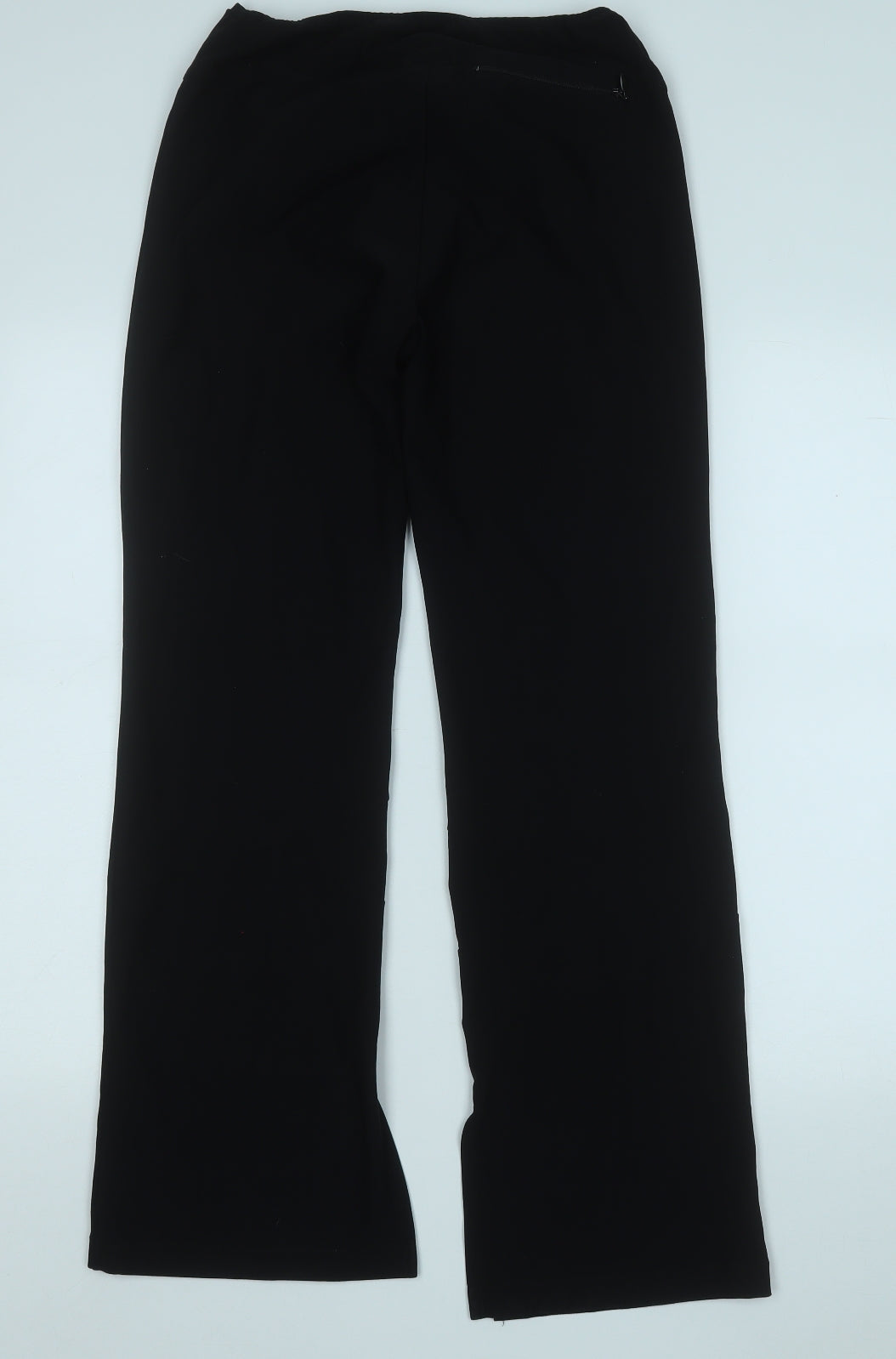 Nike Womens Black  Polyester Jogger Trousers Size S L29 in Regular