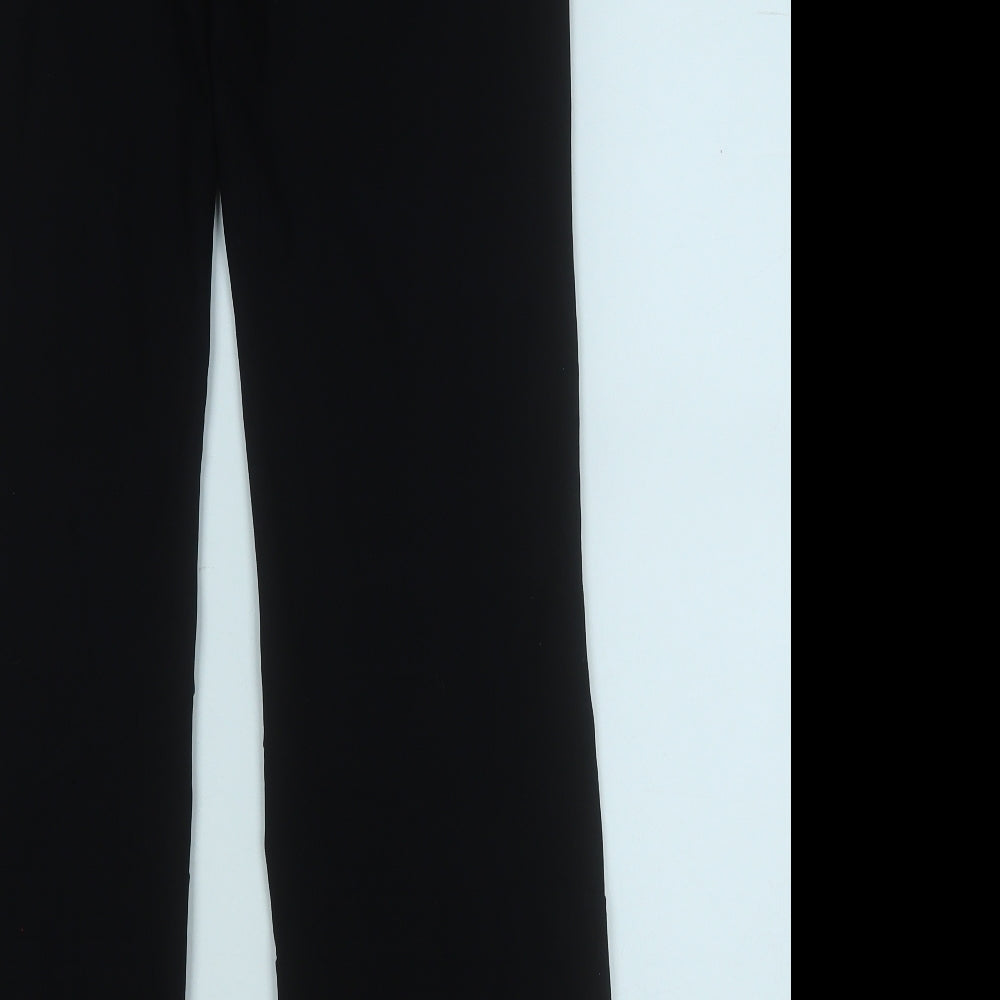 Nike Womens Black  Polyester Jogger Trousers Size S L29 in Regular
