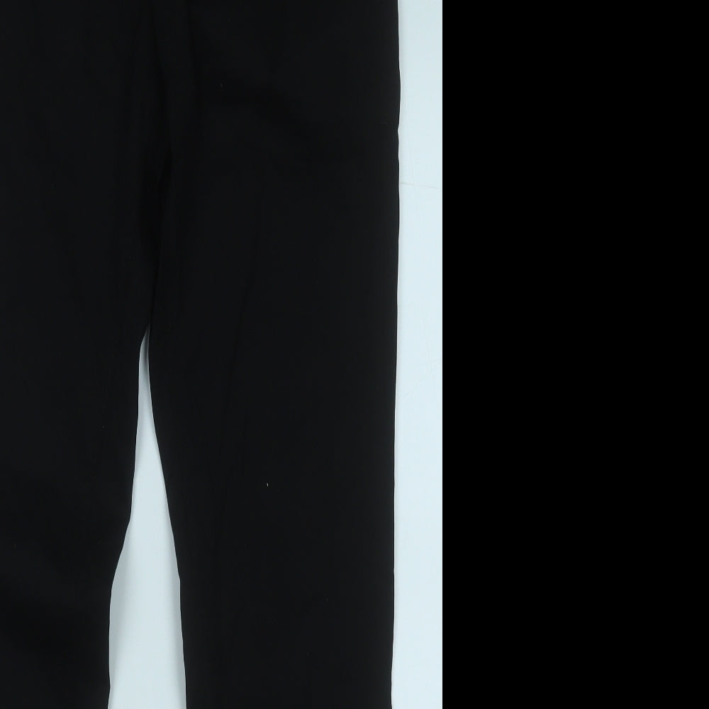 TOM TAILOR Mens Black  Cotton Straight Jeans Size 32 in L32 in Regular