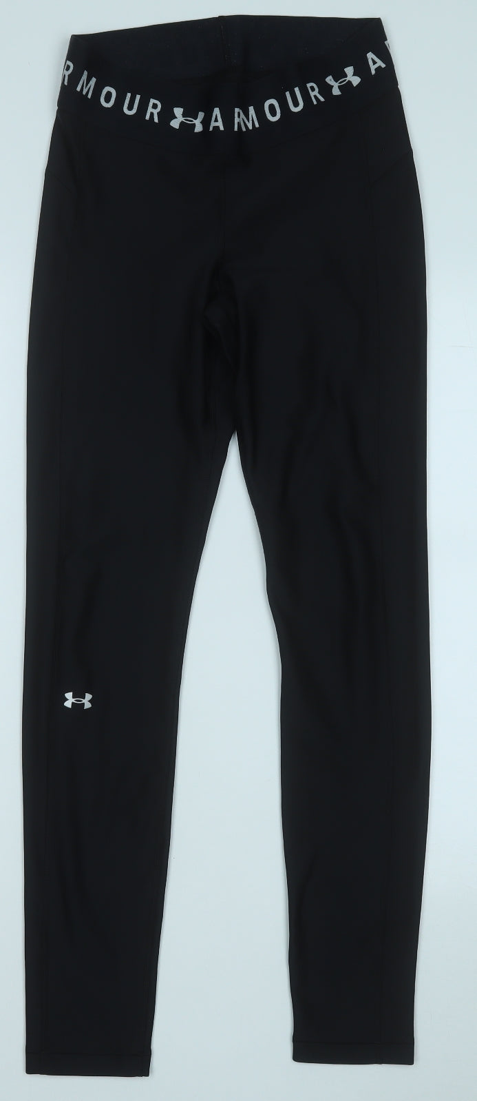 Under armour Mens Black  Polyester Compression Leggings Size M L28 in Regular