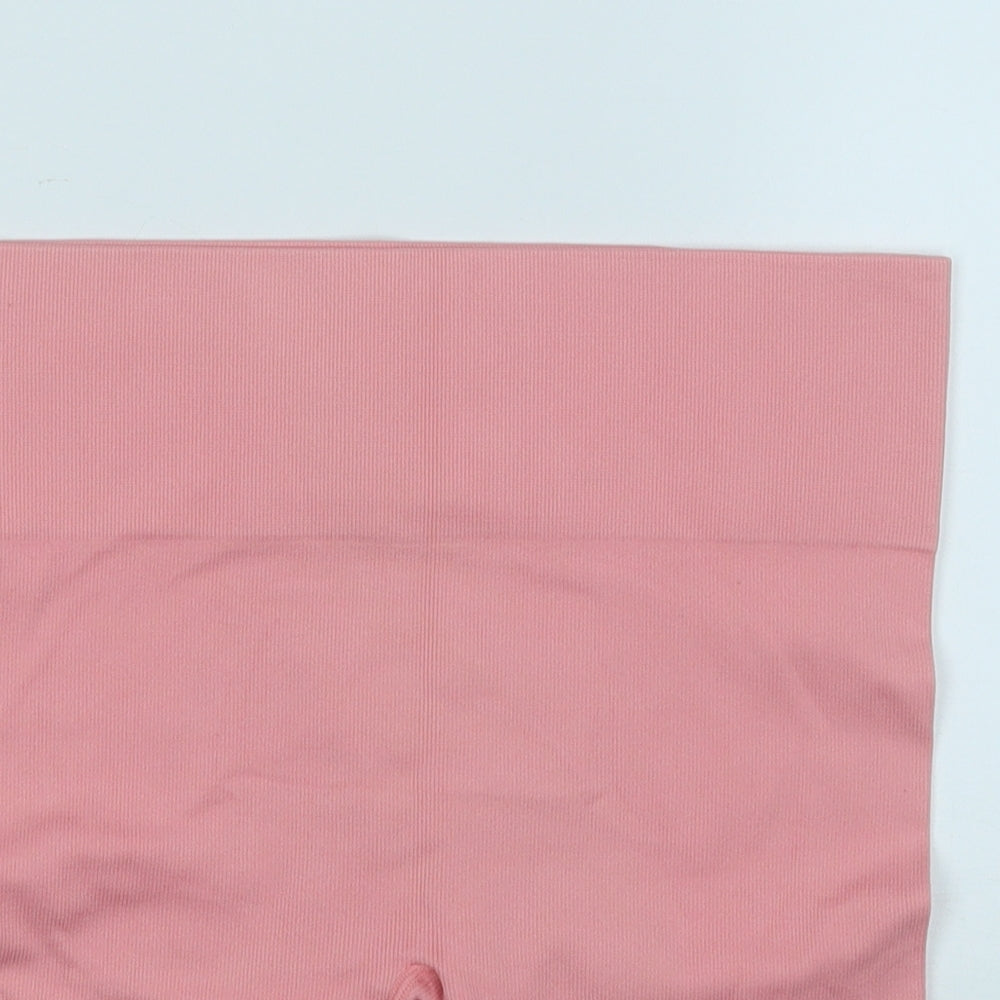 Primark Womens Pink  Nylon Sweat Shorts Size 12  Regular