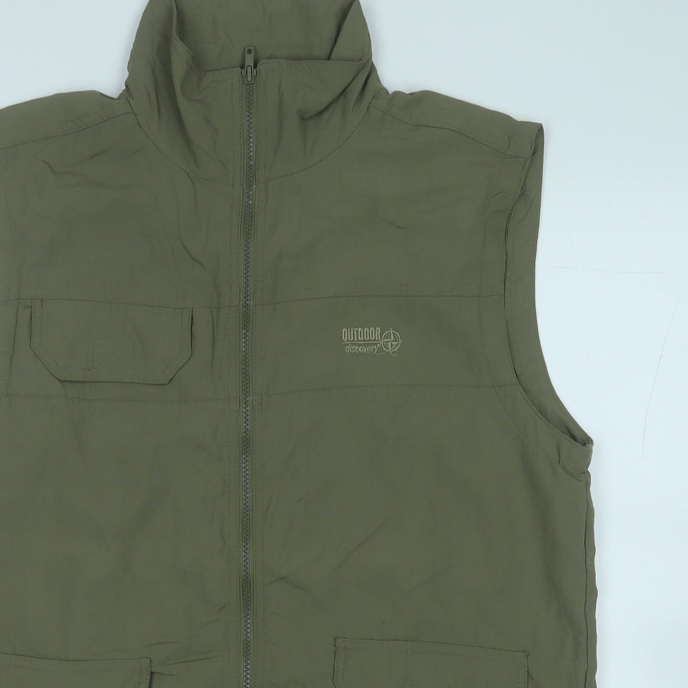 Outdoor Discovery Mens Green   Gilet Jacket Size 3XL
