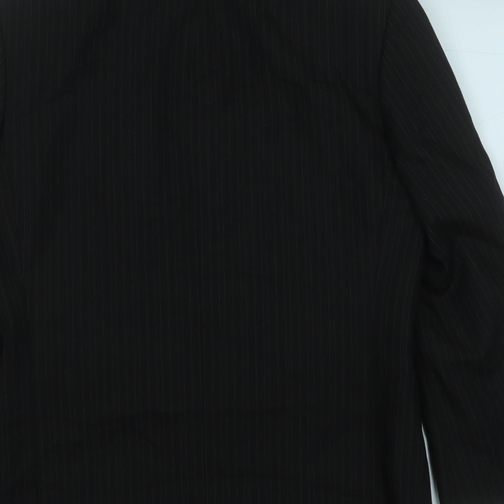 Taylor & Wright Mens Black  Wool Jacket Suit Jacket Size 38