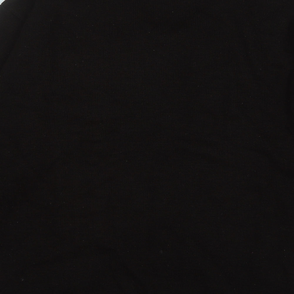 Grenwoods Mens Brown V-Neck  Acrylic Pullover Jumper Size M