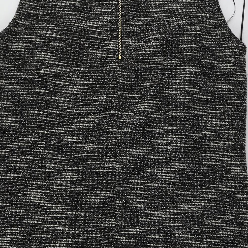 Wallis Womens Grey  Polyester A-Line  Size 18  Roll Neck