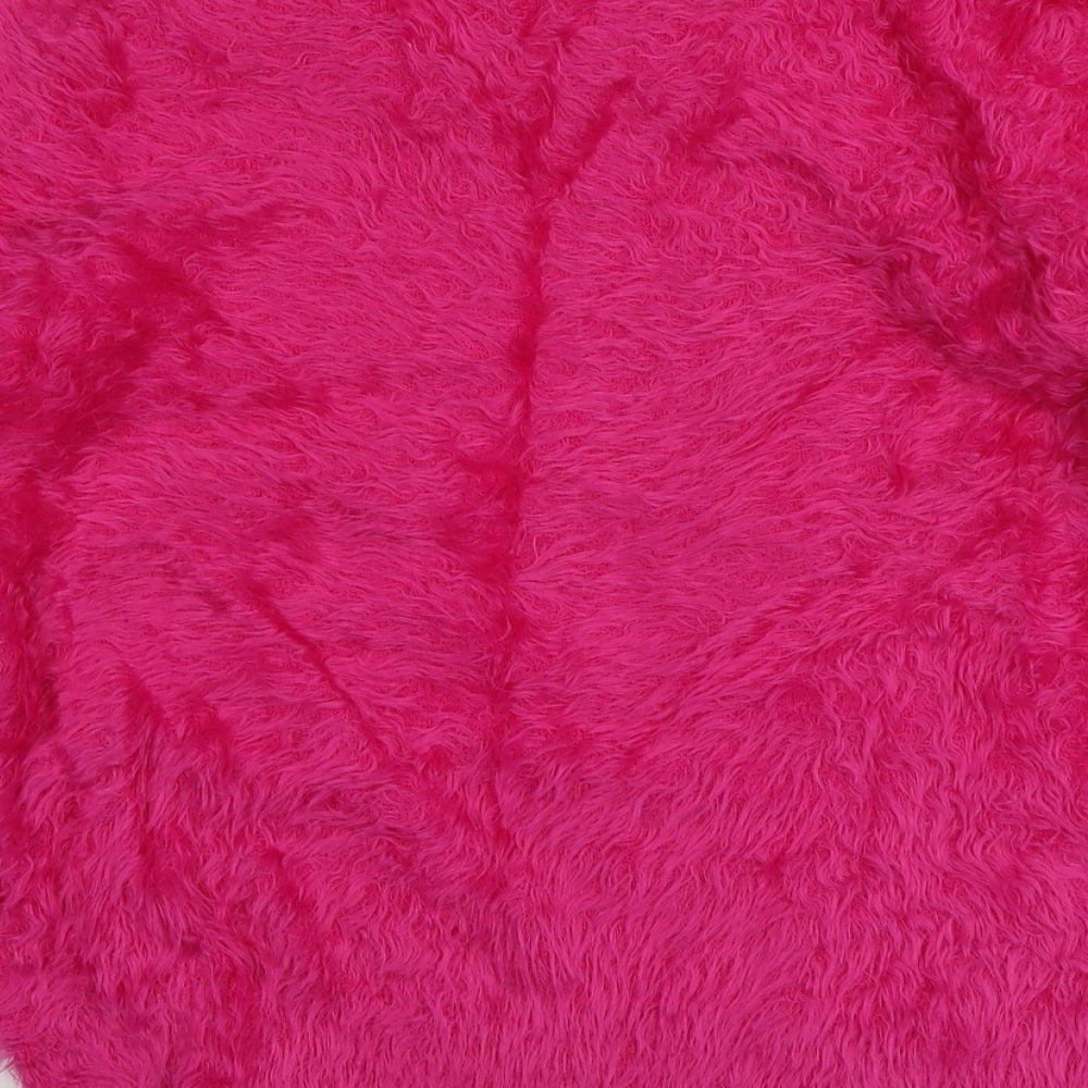 George Womens Pink Round Neck  Polyamide Pullover Jumper Size 16