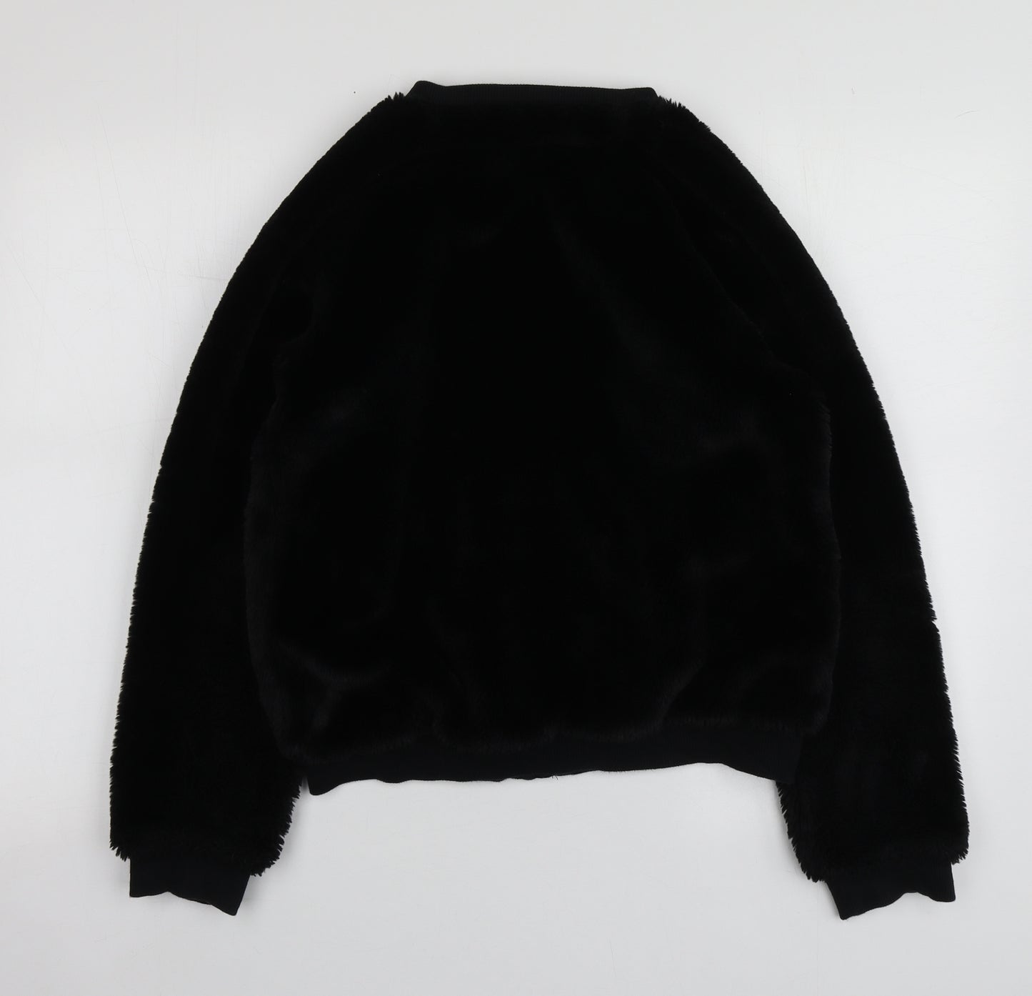 NEXT Girls Black  Cotton Full Zip Hoodie Size 15 Years