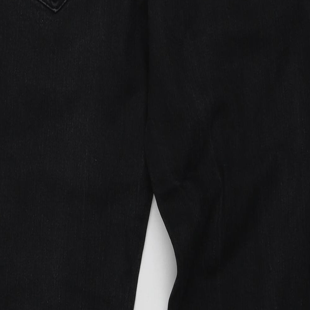 NEXT Womens Grey  Cotton Straight Jeans Size 32 L30 in Regular