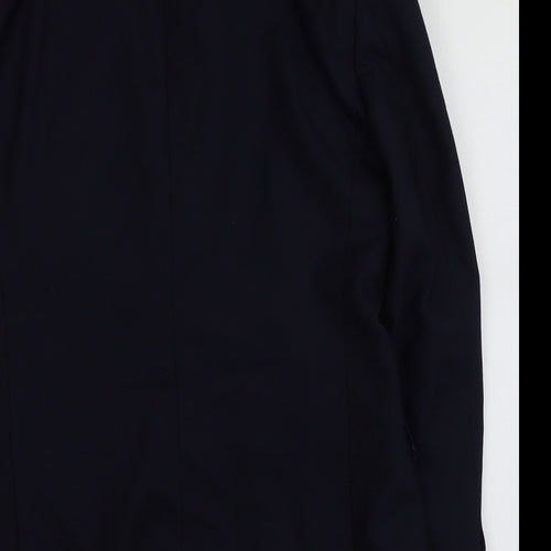 Herbie Frogg Mens Blue  Polyester Jacket Suit Jacket Size 40