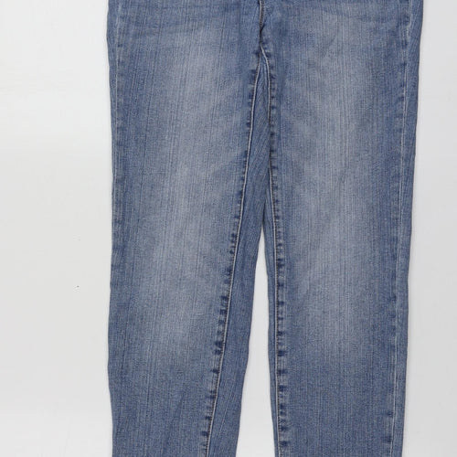 Gap Womens Blue  Cotton Skinny Jeans Size 6 L26 in Regular