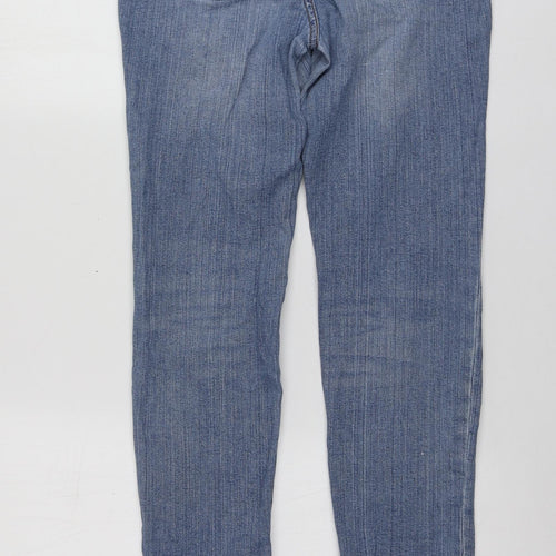 Gap Womens Blue  Cotton Skinny Jeans Size 6 L26 in Regular