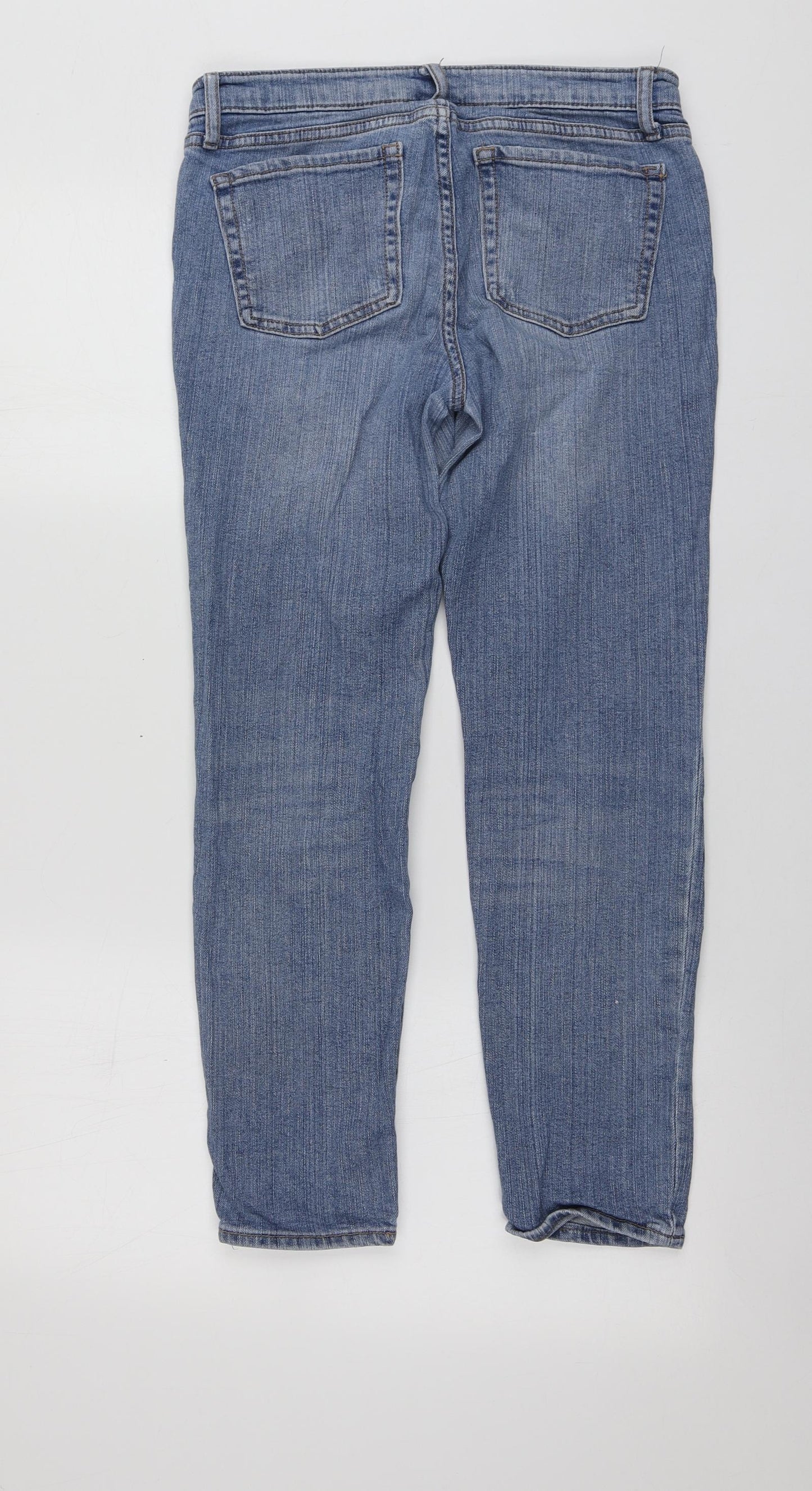 Gap Womens Blue  Cotton Skinny Jeans Size 6 L26 in Regular