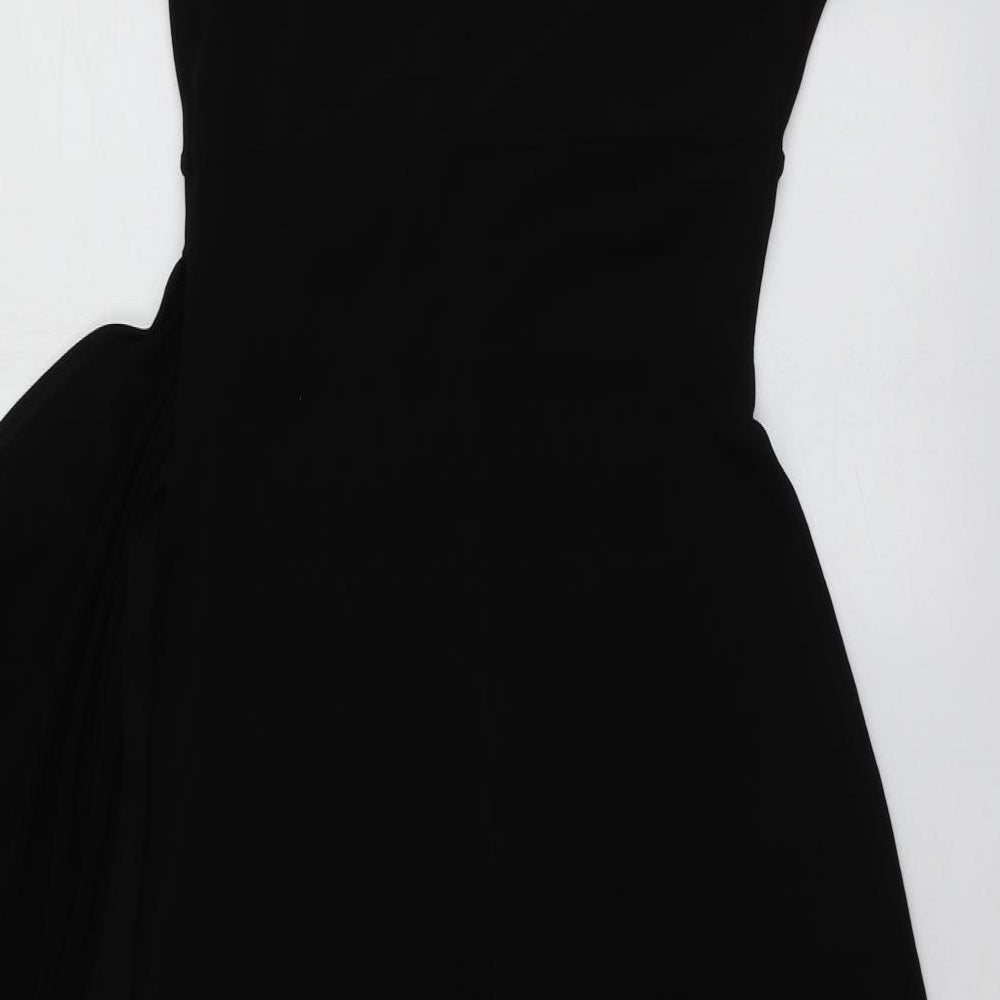 George Womens Black  Polyester A-Line  Size 8  Round Neck