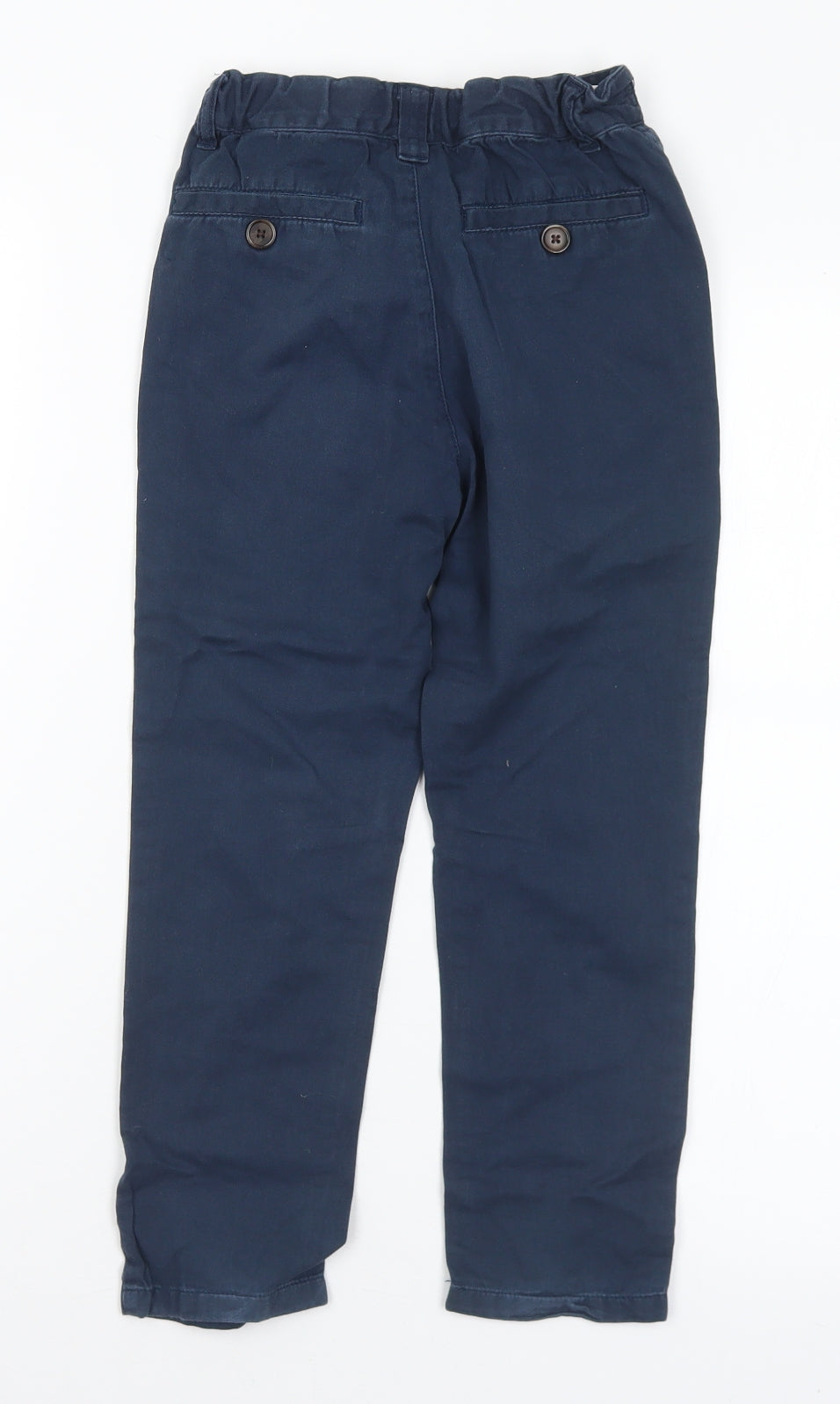NEXT Boys Blue  Cotton Chino Trousers Size 6 Years  Regular