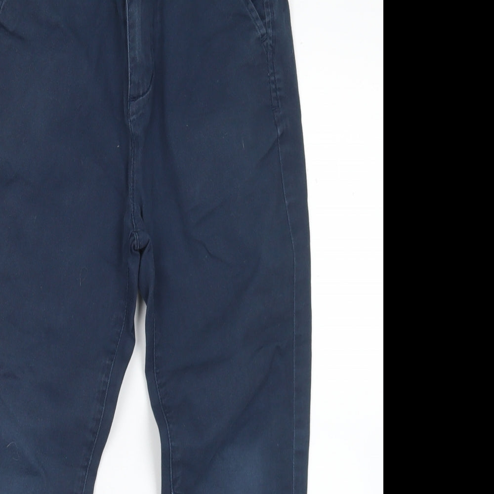 NEXT Boys Blue  Cotton Chino Trousers Size 6 Years  Regular