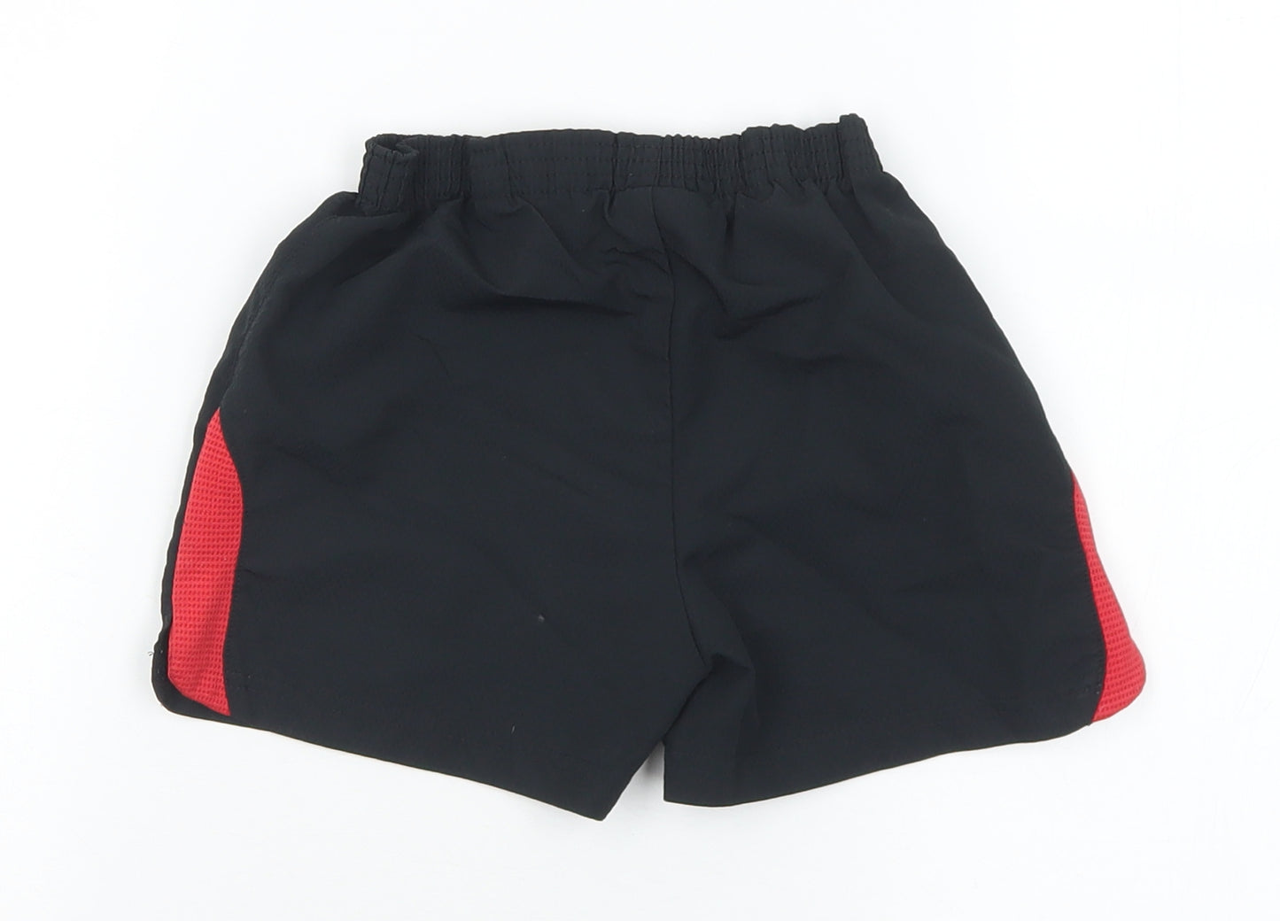 Umbro Boys Black  Polyester Sweat Shorts Size 2-3 Years  Regular  - Sunderland AFC