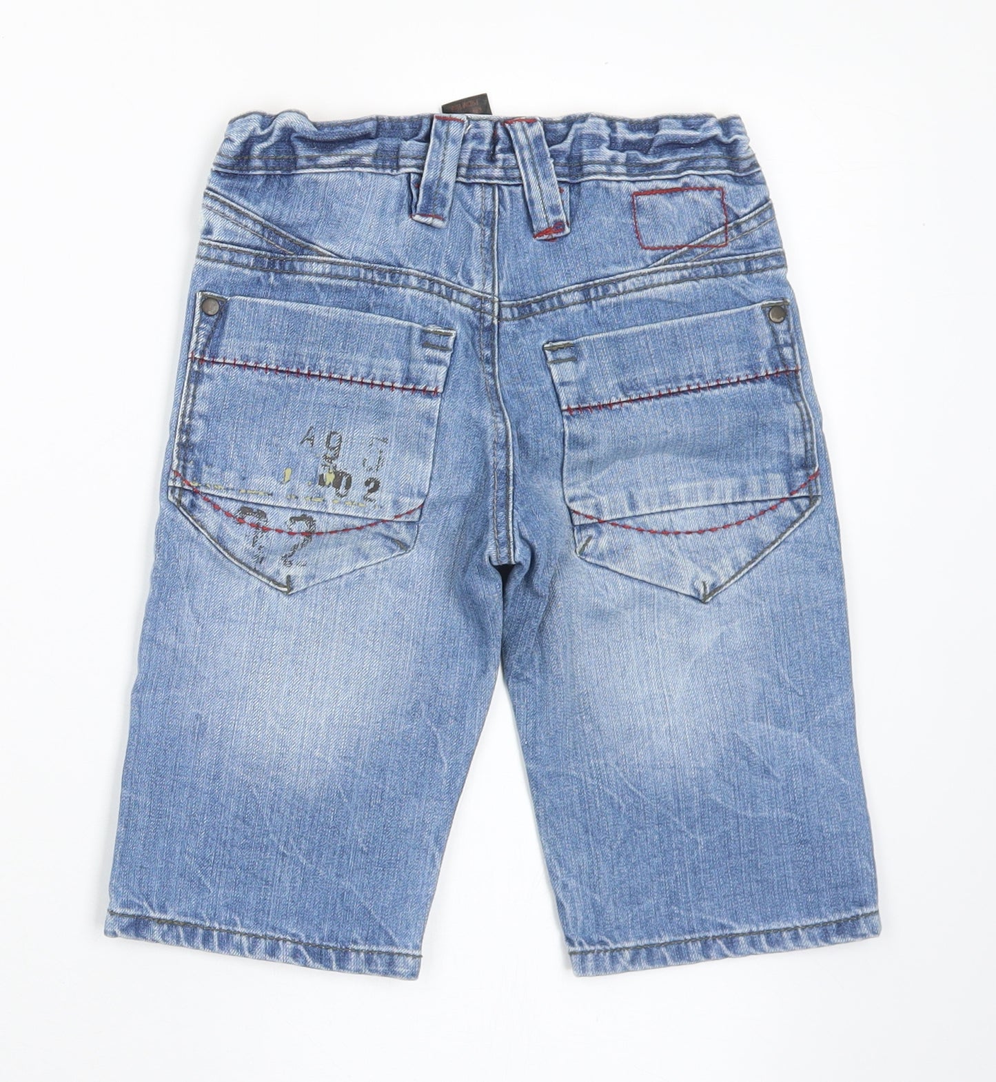 NEXT Boys Blue  Cotton Cropped Jeans Size 5 Years  Regular