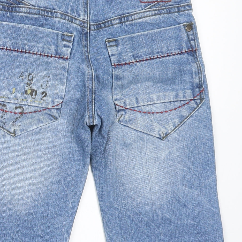 NEXT Boys Blue  Cotton Cropped Jeans Size 5 Years  Regular