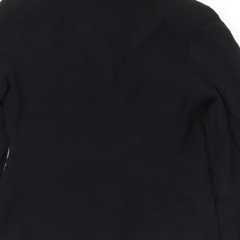 Berkertex Womens Black  Polyester Jacket Suit Jacket Size 12