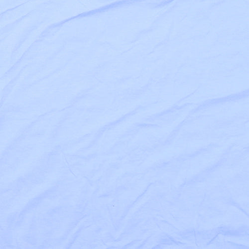 Primark Womens Blue  Cotton Basic T-Shirt Size 18 Crew Neck - Day Dreamer 18-20