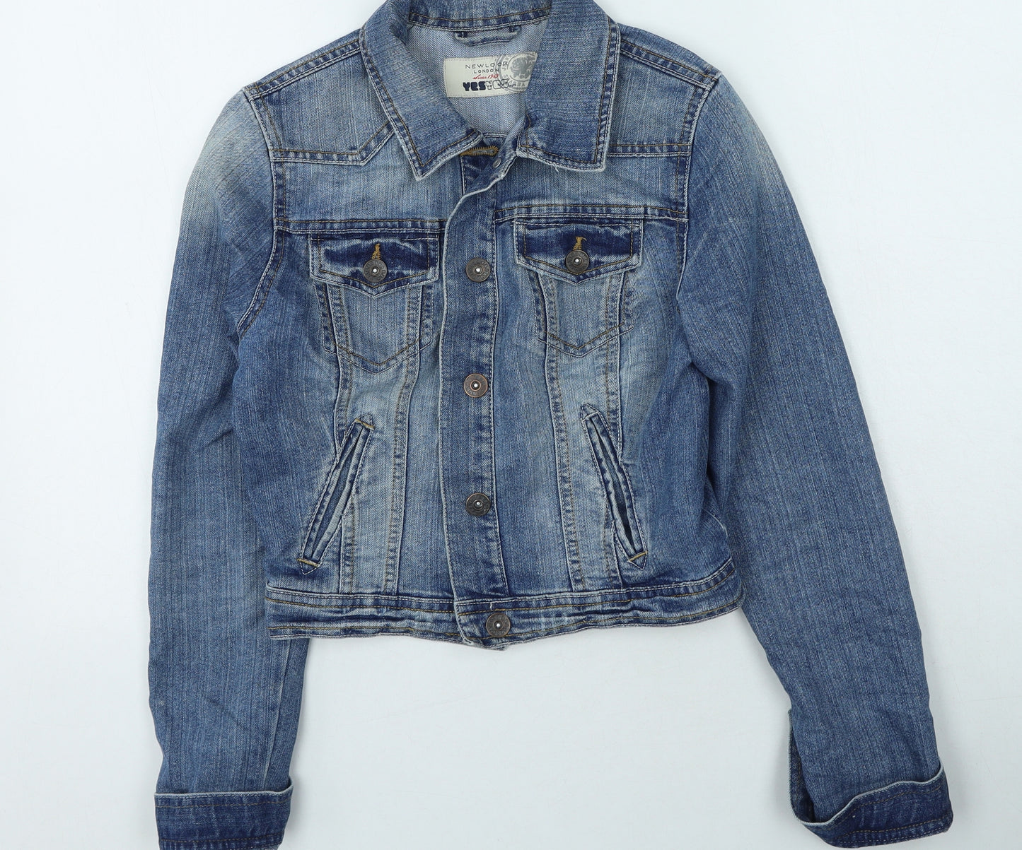 New Look Womens Blue   Jacket  Size 8