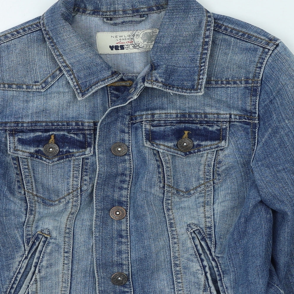 New Look Womens Blue   Jacket  Size 8
